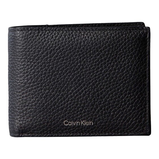 Calvin Klein Embossed Geldbörse Leder 12 cm
