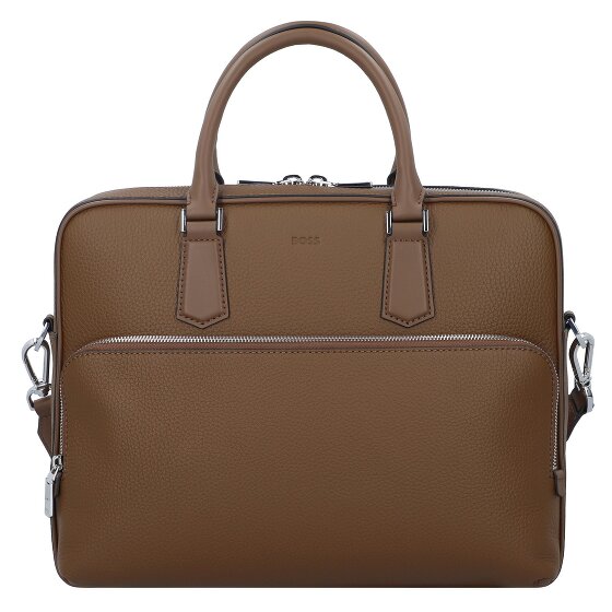 Boss New Crosstown Aktentasche Leder 38 cm Laptopfach