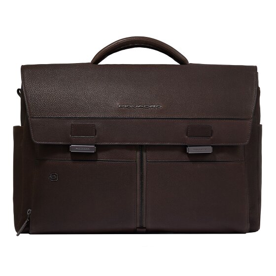 Piquadro Hedley Aktentaschen Messenger RFID Schutz Leder 42 cm Laptopfach