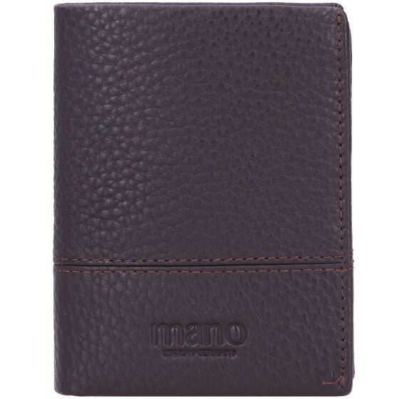 mano Don Tommas Geldbörse Leder 7,5 cm