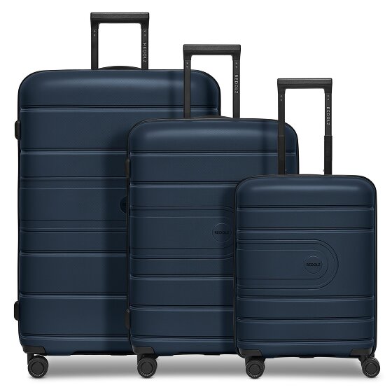 Redolz Essentials 11 4 Rollen Kofferset 3-teilig mit Dehnfalte