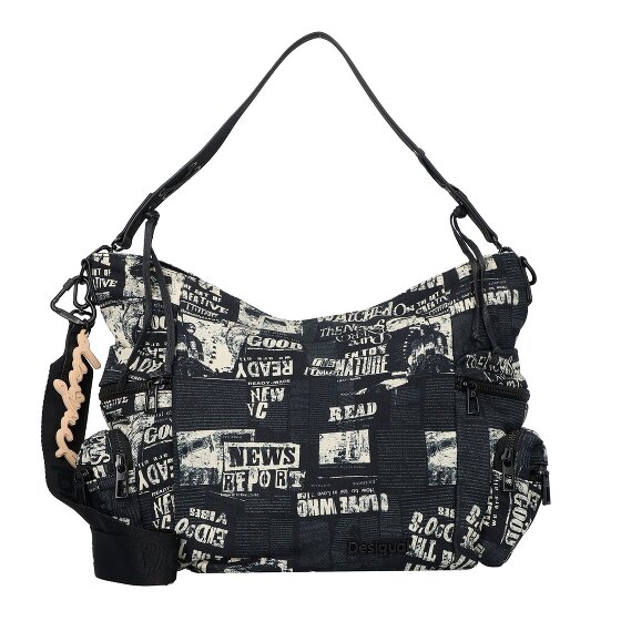 Desigual Newspaper Arica Schultertasche 30 cm