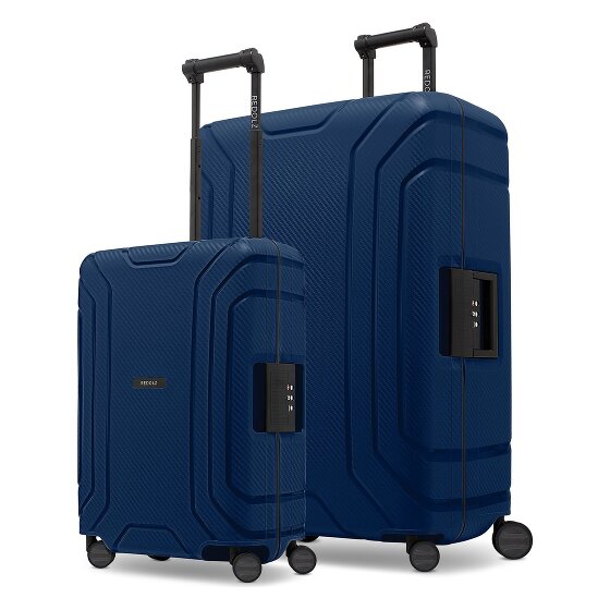 Redolz Essentials 15 4-Rollen 15 Kofferset S+L mit Dreipunktverschluss