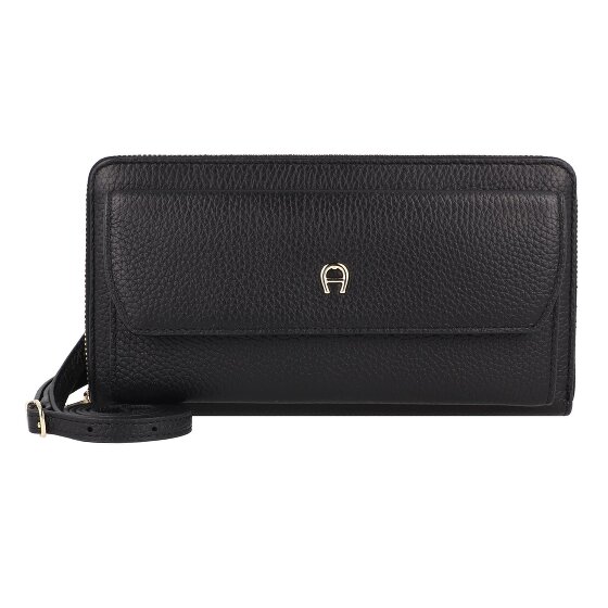 AIGNER Clutch Geldbörse Leder 20 cm AIGNER Clutch Geldbörse Leder 20 cm