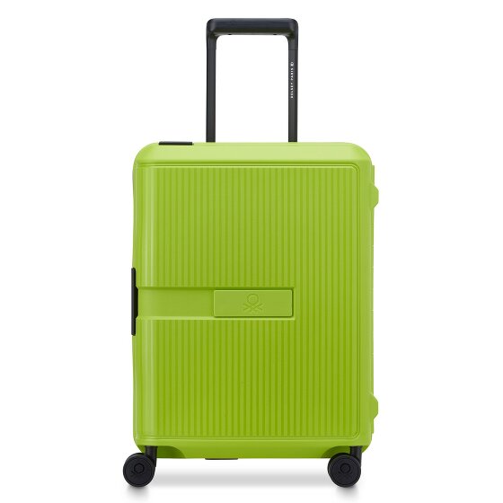 Delsey Paris x United Colors of Benetton Color Block Hardside 4-Rollen Kabinentrolley 55 cm