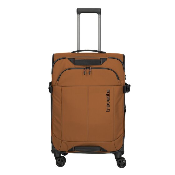 Travelite Briize 4 Rollen Trolley M 67 cm mit Dehnfalte