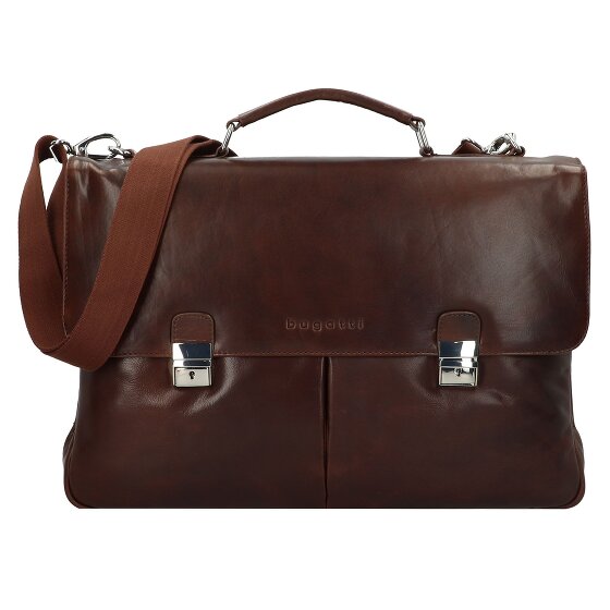 bugatti Romano Aktentasche Leder 44 cm Laptopfach