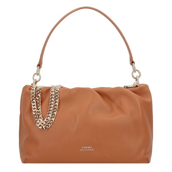 Tommy Hilfiger TH Luxe Soft Leather Schultertasche Leder 30 cm