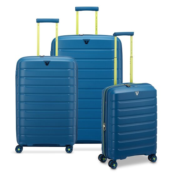 Roncato B-Flying Move 4 Rollen Kofferset 3-teilig mit Dehnfalte
