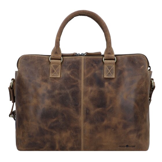 Greenburry Vintage Shopper Tasche Leder 40 cm
