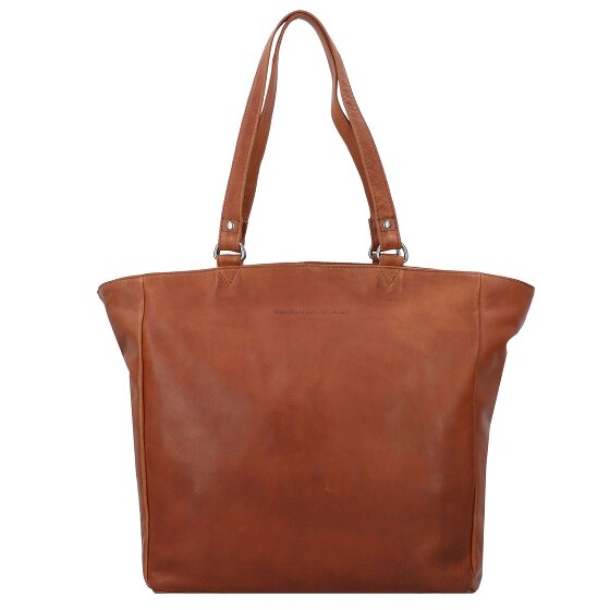 The Chesterfield Brand Wax Pull Up Schultertasche Leder 36 cm Laptopfach