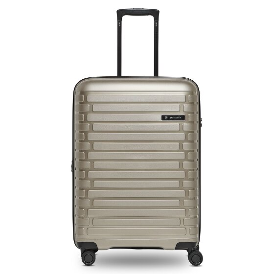 Pactastic Collection 04 THE MEDIUM + 4 Rollen Trolley M 66 cm mit Dehnfalte