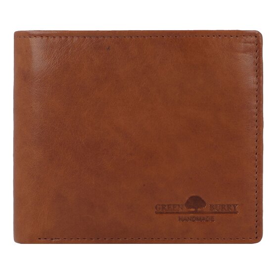 Greenburry Newport Geldbörse RFID Schutz Leder 11 cm