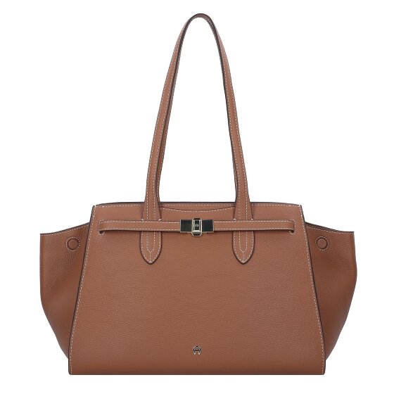 AIGNER Farah Shopper Tasche Leder 52 cm