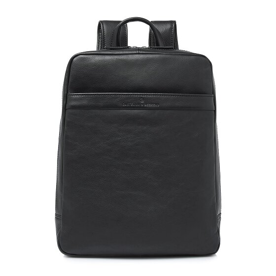 Castelijn & Beerens Daypack RFID Schutz Leder 41 cm Laptopfach