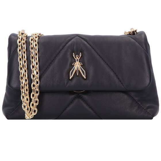 Patrizia Pepe Fly Padded Umhängetasche Leder 25 cm