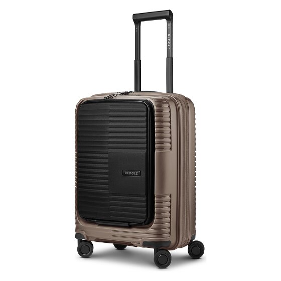 Redolz Essentials 17 2.0 4 Rollen Kabinentrolley 55 cm Laptopfach mit Dehnfalte