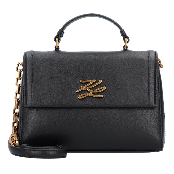 Karl Lagerfeld Autograph Handtasche Leder 24 cm