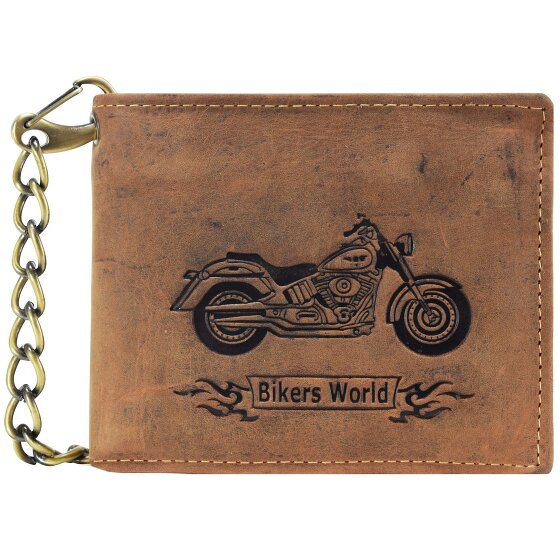 Greenburry Vintage Bike Geldbörse Leder 12 cm