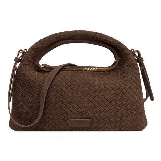 LES VISIONNAIRES Sadie Weave Handtasche Leder 37 cm