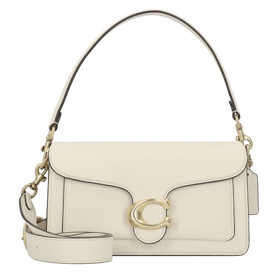 Coach Tabby Umhängetasche Leder 26 cm beige