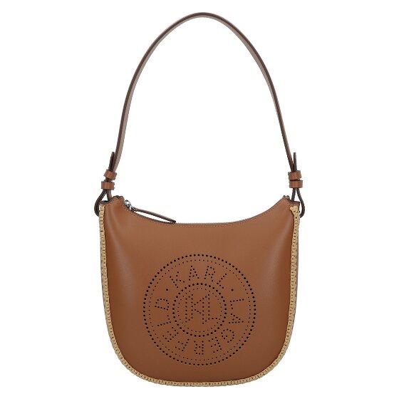 Karl Lagerfeld Circle Schultertasche Leder 25 cm