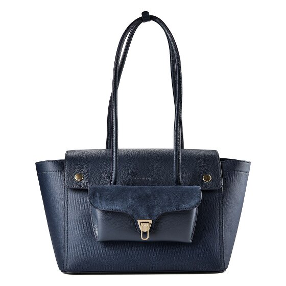 Coccinelle Double Beat Schultertasche Leder 33 cm
