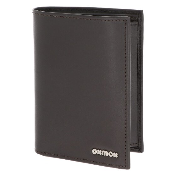 oxmox Leather Geldbörse RFID Schutz Leder 10 cm
