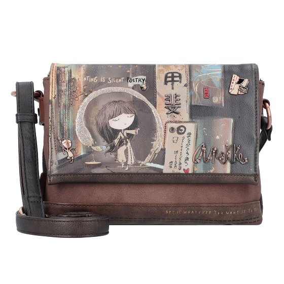 Anekke Shoen Brown Umhängetasche 26 cm