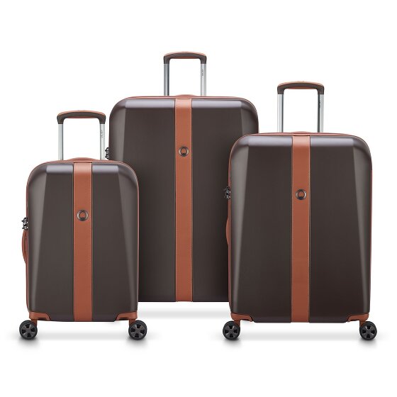 Delsey Paris Promenade Hard 2.0 4 Rollen Kofferset 3-teilig mit Dehnfalte