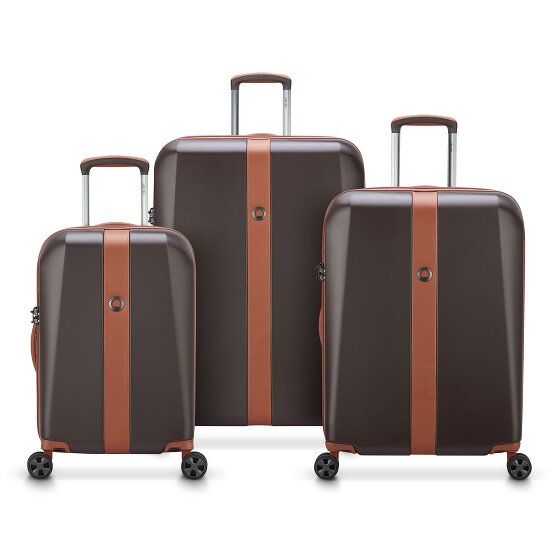 Delsey Paris Promenade Hard 2.0 4 Rollen Kofferset 3-teilig mit Dehnfalte