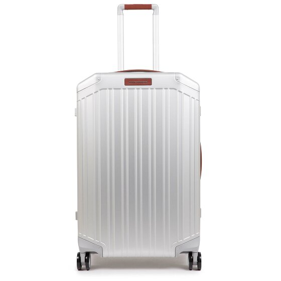 Piquadro Alu 4-Rollen Trolley Aluminium 69 cm