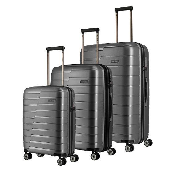 Travelite Air Base 4-Rollen Kofferset 3tlg.