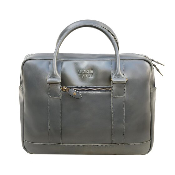 Buckle & Seam Everett Aktentasche Leder 38 cm Laptopfach
