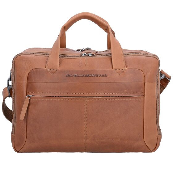 The Chesterfield Brand Wax Pull Up Aktentasche Leder 44 cm Laptopfach