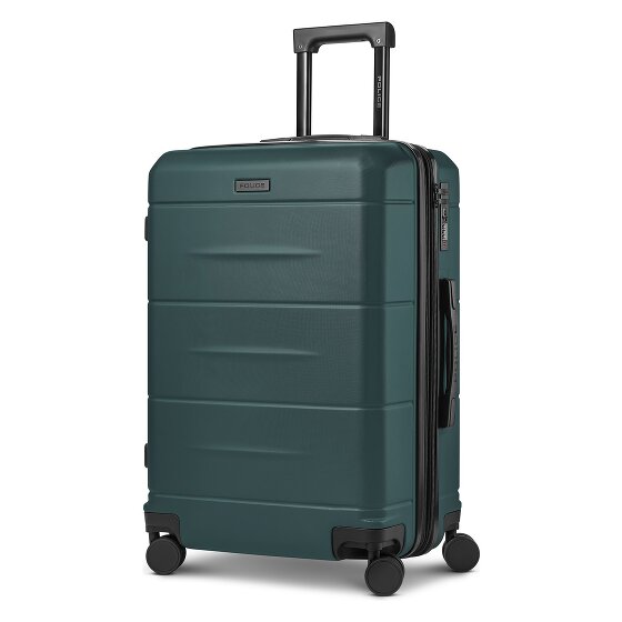 Police London 4 Rollen Trolley 64 cm mit Dehnfalte