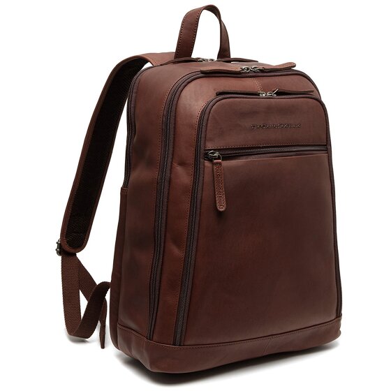 The Chesterfield Brand Wax Pull Up Detroit Business-Rucksack Leder 39 cm Laptopfach