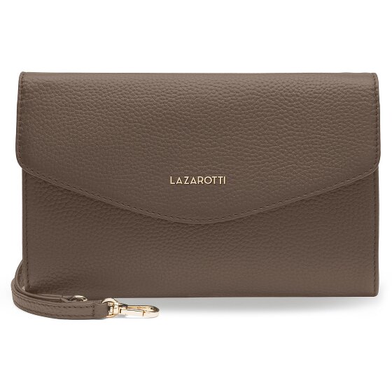 Lazarotti Bologna Leather Clutch Tasche Leder 23 cm