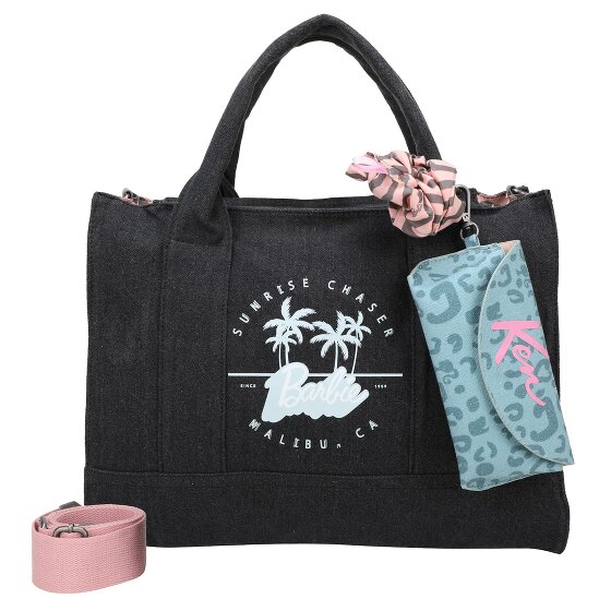 Fritzi aus Preußen Limited Barbie Malibu Denim Shopper Tasche 40 cm