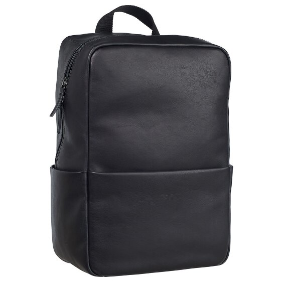 Leonhard Heyden Hamburg Rucksack Leder 40 cm Laptopfach