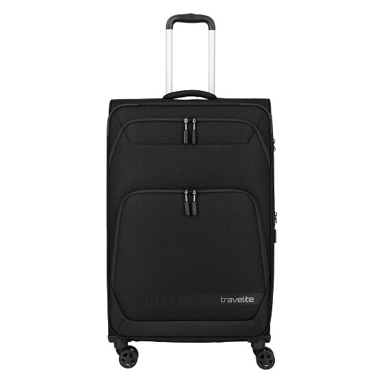 Travelite Kick Off 4 Rollen Trolley L 78 cm mit Dehnfalte