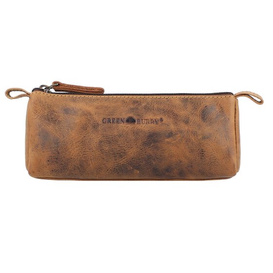 Greenburry Vintage Stifteetui Leder 19 cm