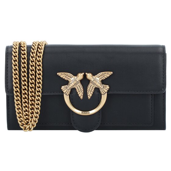 PINKO Love One Clutch Tasche Leder 19 cm