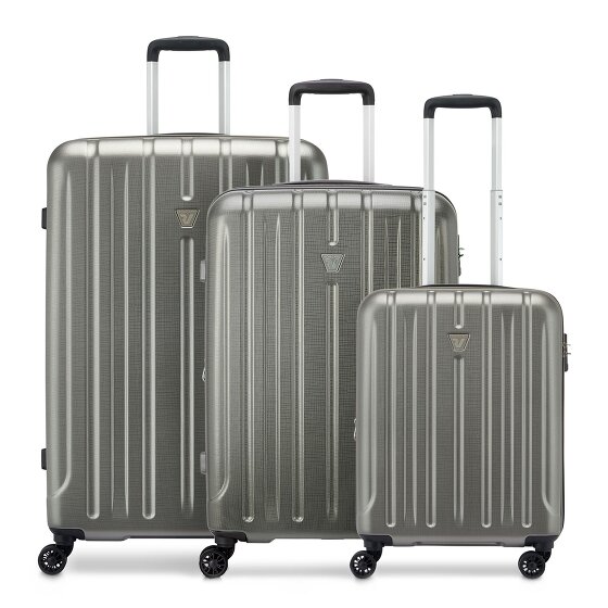 Roncato Kinetic 2.0 4 Rollen Kofferset 3-teilig mit Dehnfalte