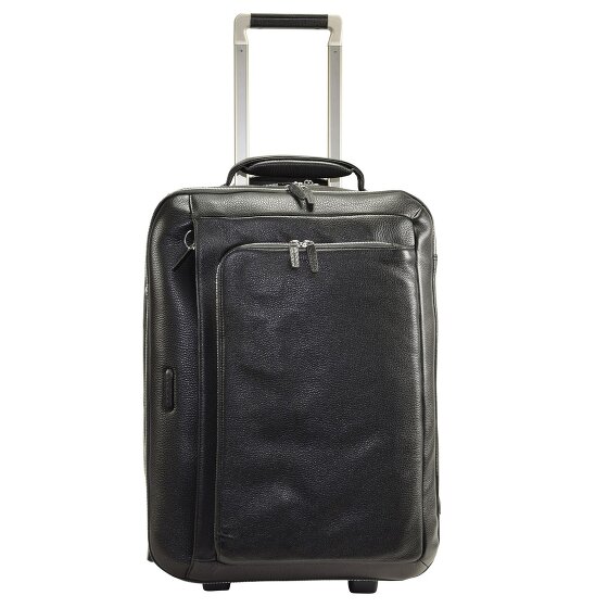 Piquadro Modus 2-Rollen Businesstrolley Leder 52 cm Laptopfach