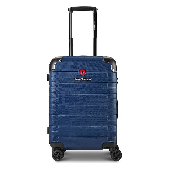 Tonino Lamborghini Milano 4 Rollen Kabinentrolley S 54 cm mit Dehnfalte