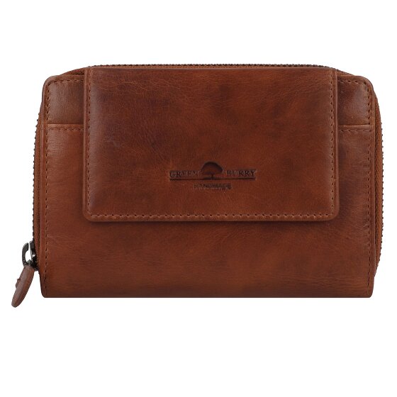 Greenburry Newport Geldbörse RFID Schutz Leder 14 cm