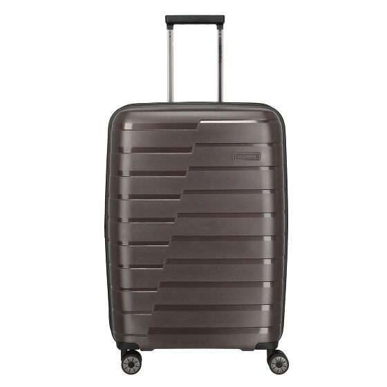 Travelite Air Base 4 Rollen Trolley M 67 cm mit Dehnfalte