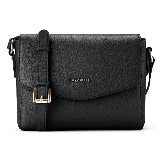 Lazarotti Bologna Leather Crossbody Umhängetasche Leder 22 cm