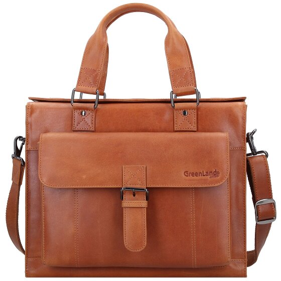Greenland Nature Light Nature Aktentasche Leder 38 cm